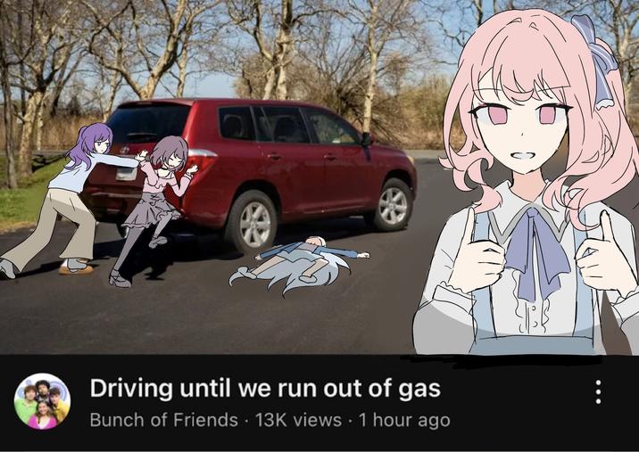 e Driving until we run out of gas Bunch of Friends 13K views 1 hour ago