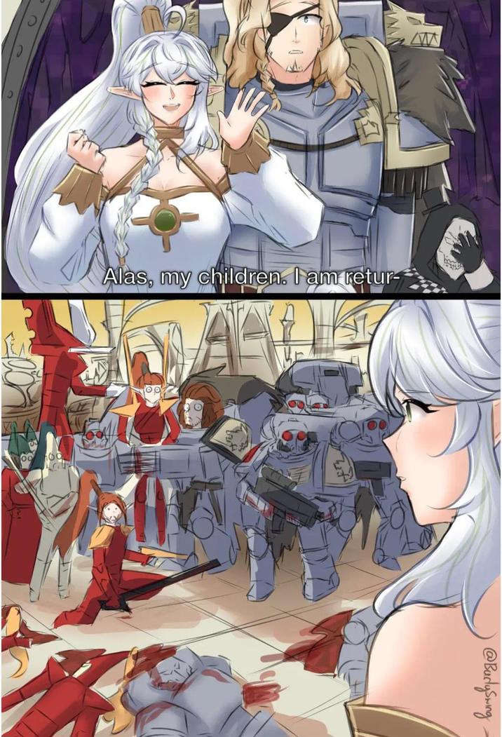 00 00 Alas, my children. I am retur- @BudySwing