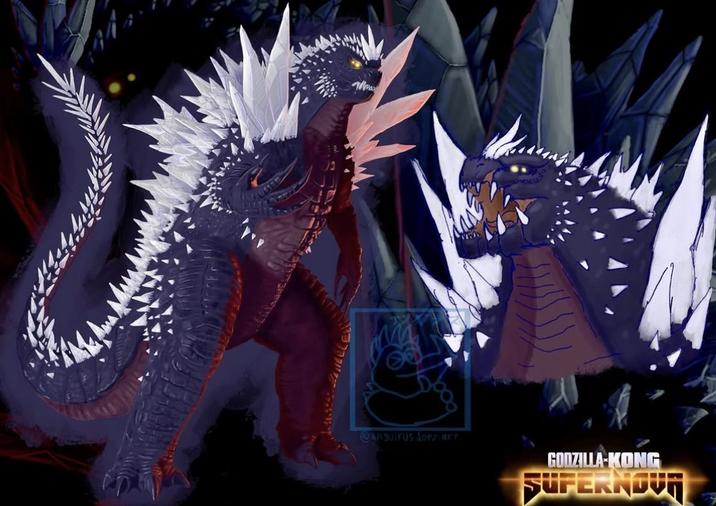 @anguirus doez.art GODZILLA-KONG SUPERNOV