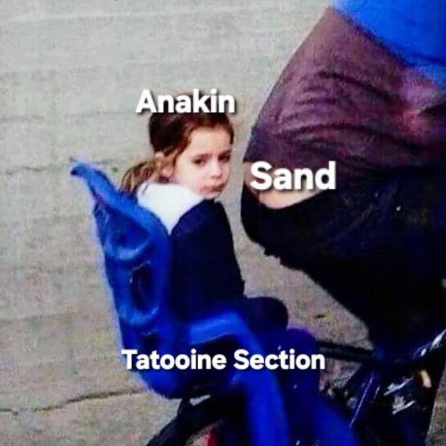 Anakin Sand Tatooine Section