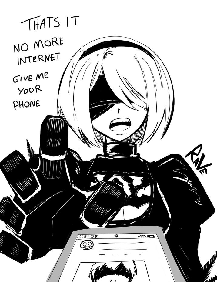 THATS IT NO MORE INTERNET GIVE ME YOUR PHONE 06:07 69% RAVE