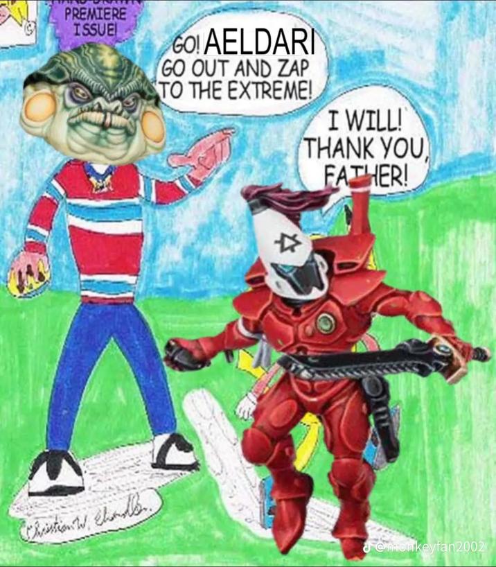 PREMIERE ISSUE Christion W. Chandler. GO! AELDARI GO OUT AND ZAP TO THE EXTREME! ☆ I WILL! THANK YOU FATHER! @monkeyfan2002