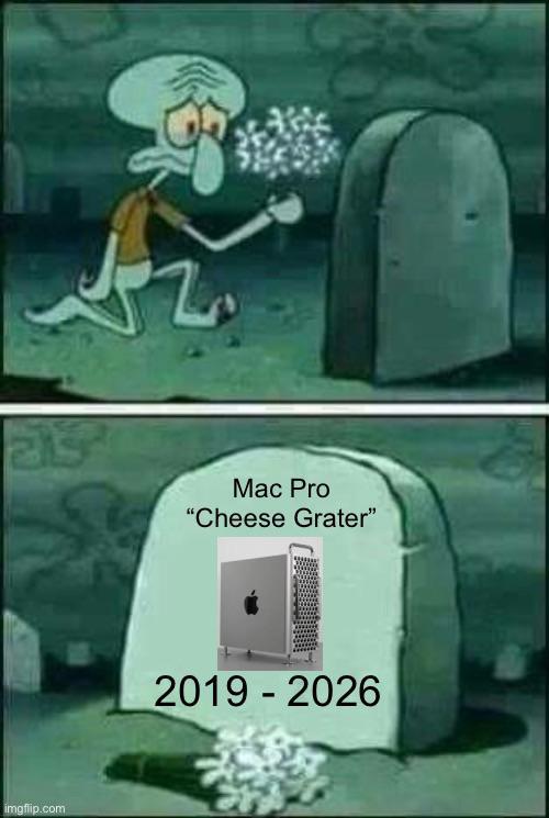 imgflip.com Mac Pro "Cheese Grater" 2019-2026