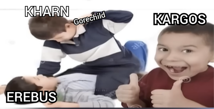KHARN Gorechild KARGOS EREBUS