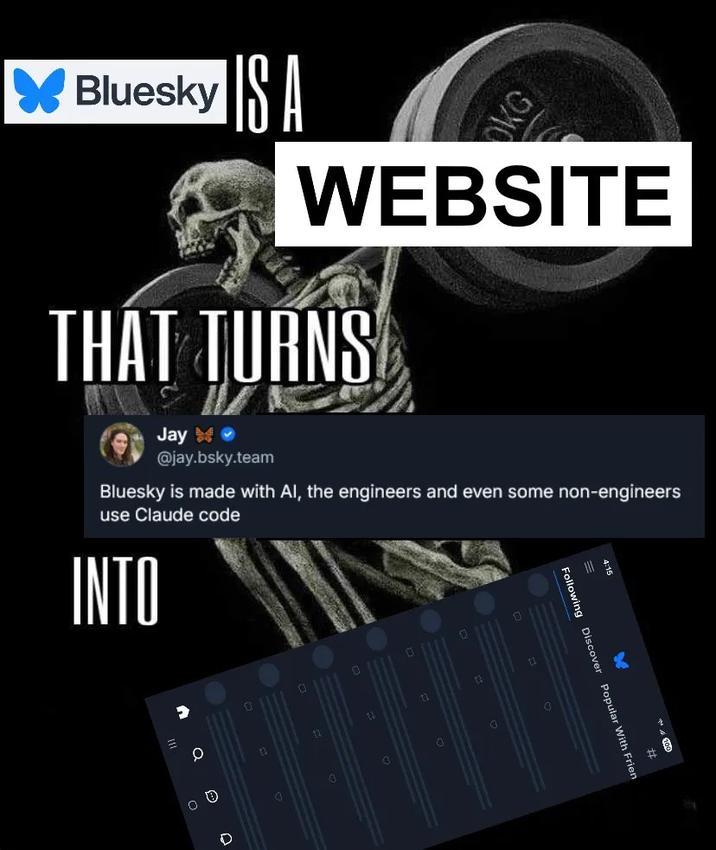 Every now and then Bluesky finds a way to remind the world that it was started as Jack Dorsey's weird cryptobro haven and that the remaining staff members still adhere to that vision well after he got chased off the site by the userbase.
