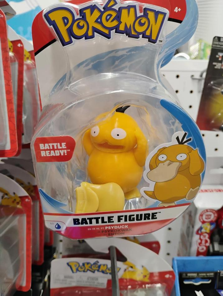 + PokeMay TM 4+ BATTLE READY! 53 BATTLE FIGURE™ EN ES NL PT PSYDUCK PSYKOKWAK DE ENTON