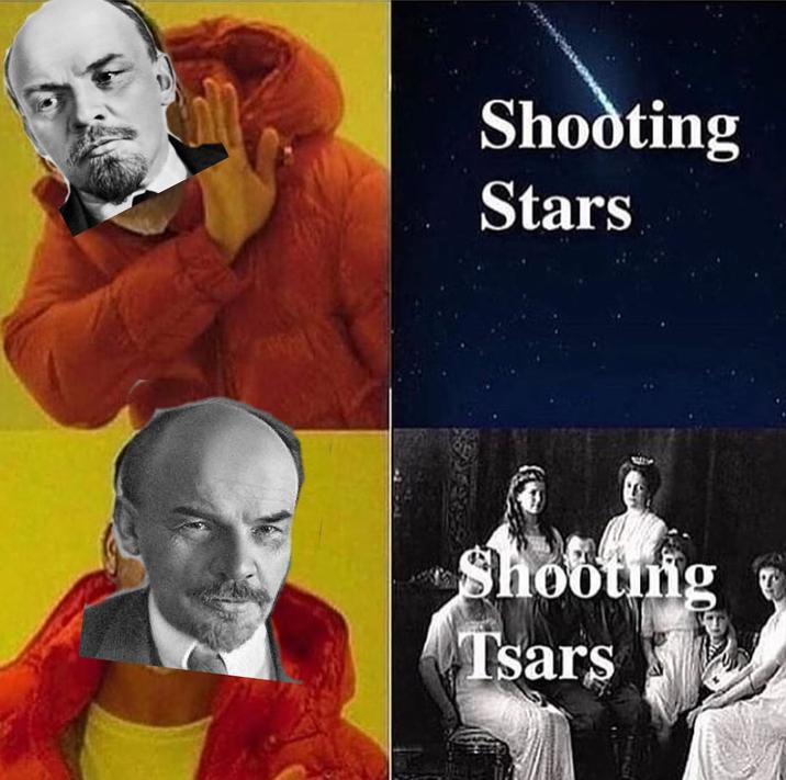 Shooting Stars Shooting Tsars