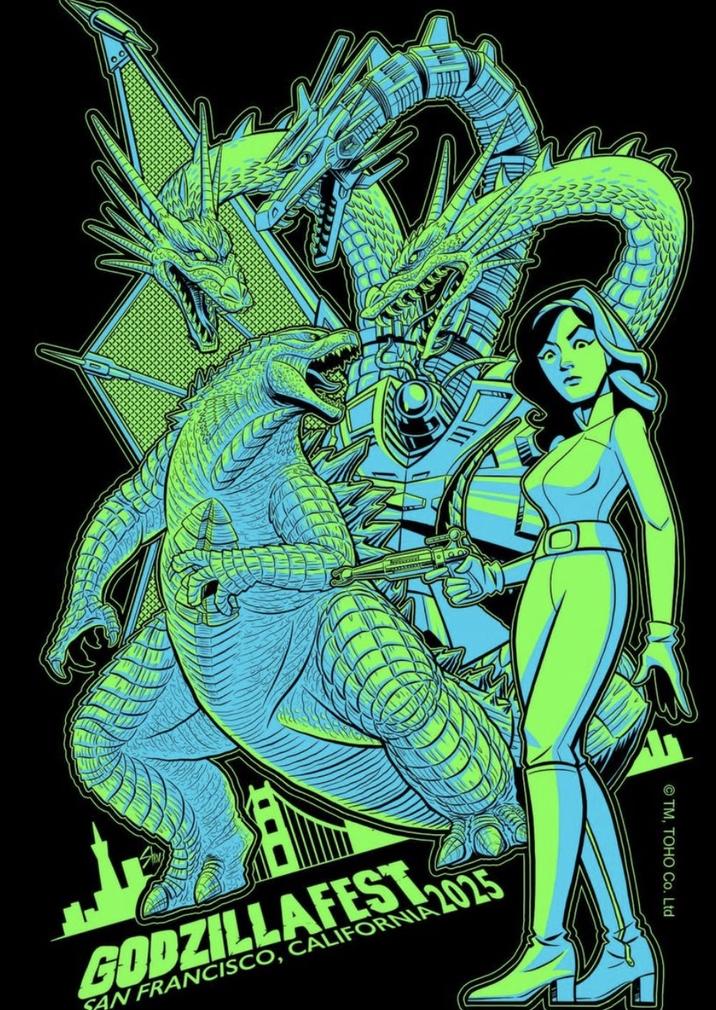 GODZILLAFEST SAN FRANCISCO, CALIFORNIA 2025 OTM, TOHO Co. Ltd. 35