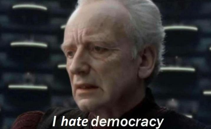 I hate democracy