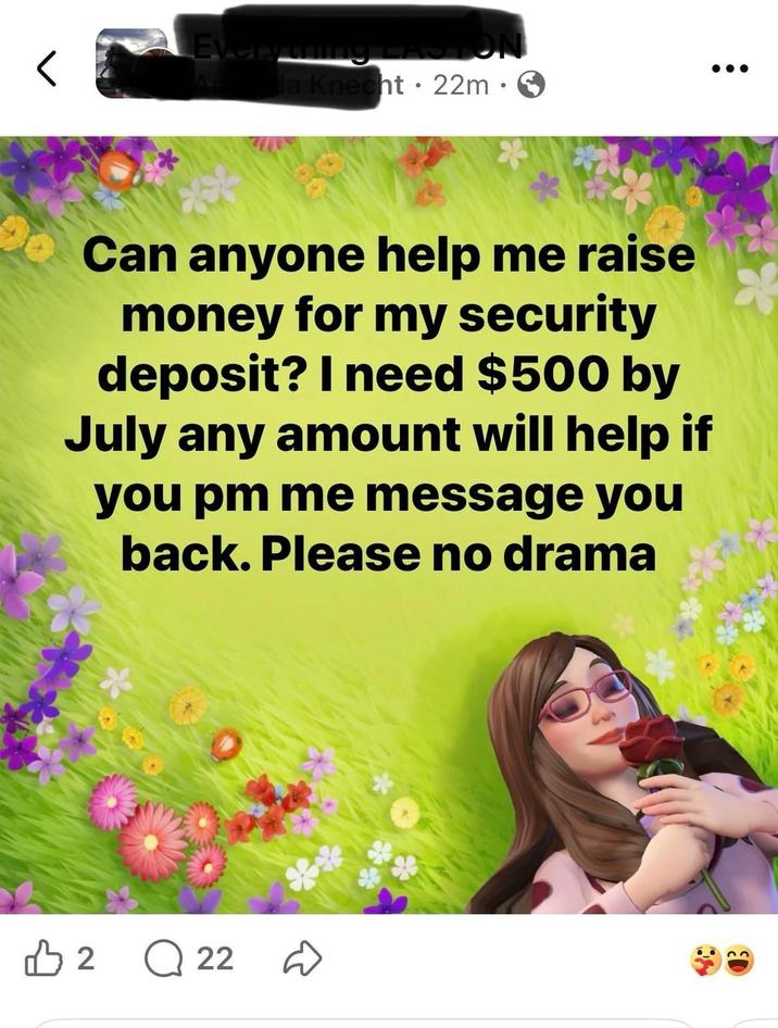 Everything FAST da Knecht 22m Can anyone help me raise money for my security deposit? I need $500 by July any amount will help if you pm me message you back. Please no drama 凸2 22