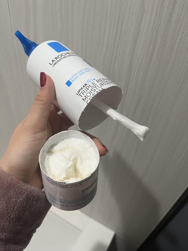 LAROCHE LABORATOIRE DERM EXTRA DRY SKIN BODY AND FACE LIPIKAR APM TRIPLE REPA MOISTURIZI CREAM 10-11 table for Up to 48hr replenishes to adults. NOCH AMIDE MICROPION LABUTTER NIACINA SH 400 ml-13.52 FLOZ CIST 15ZRIOTIC THE