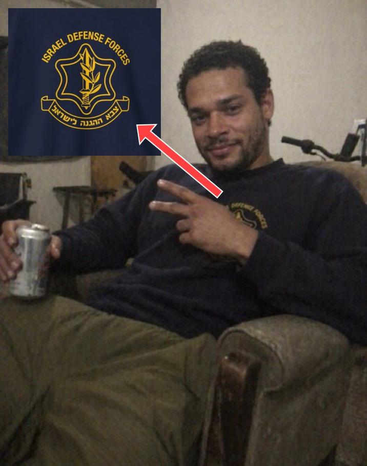 An image purportedly showing White House Correspondents' Dinner shooter Cole Allen in an IDF sweater.