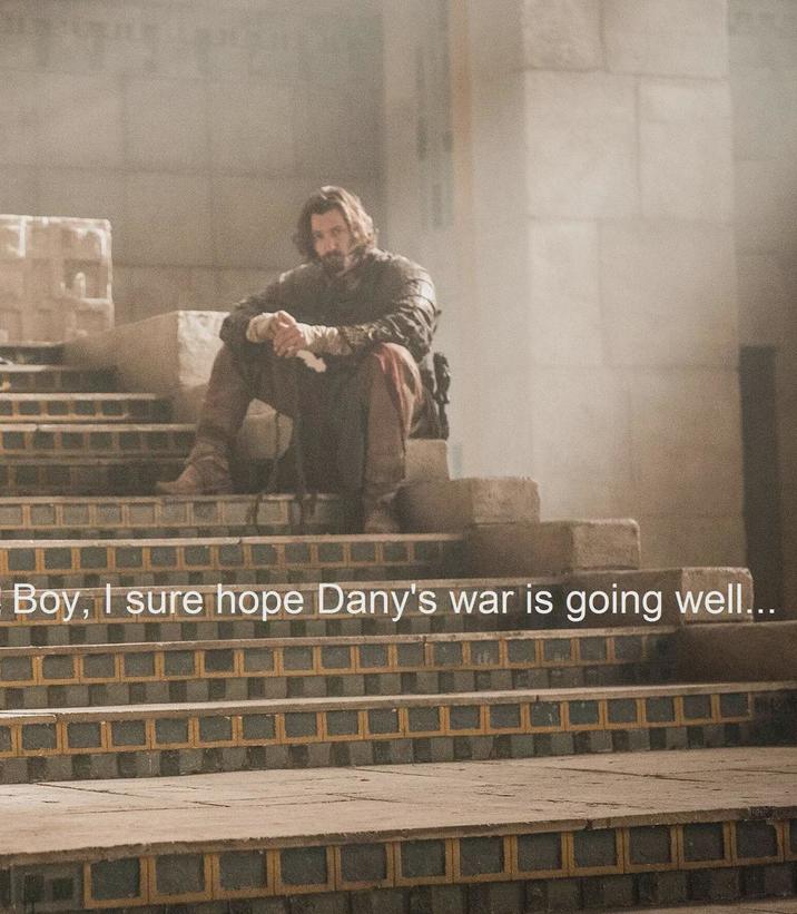 Boy, I sure hope Dany's war is going well...