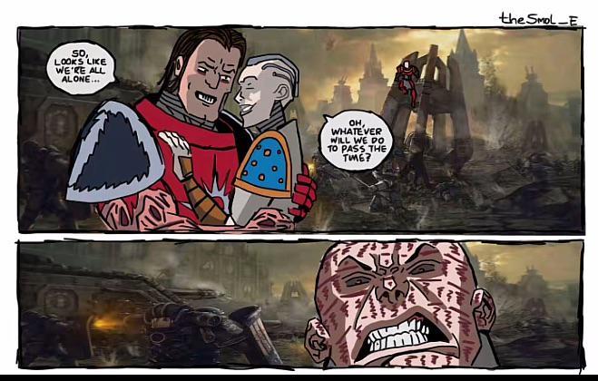 50, LOOKS LIKE WE'RE ALL ALONE... D он, WHATEVER WILL WE DO TO PASS THE TIME? the Smol-E