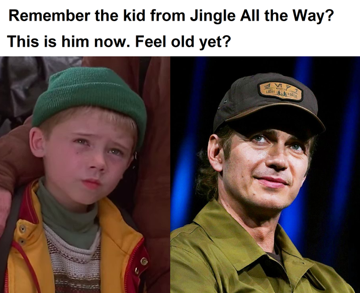 Remember the kid from Jingle All the Way? This is him now. Feel old yet? MASTER LIGHT FORCE