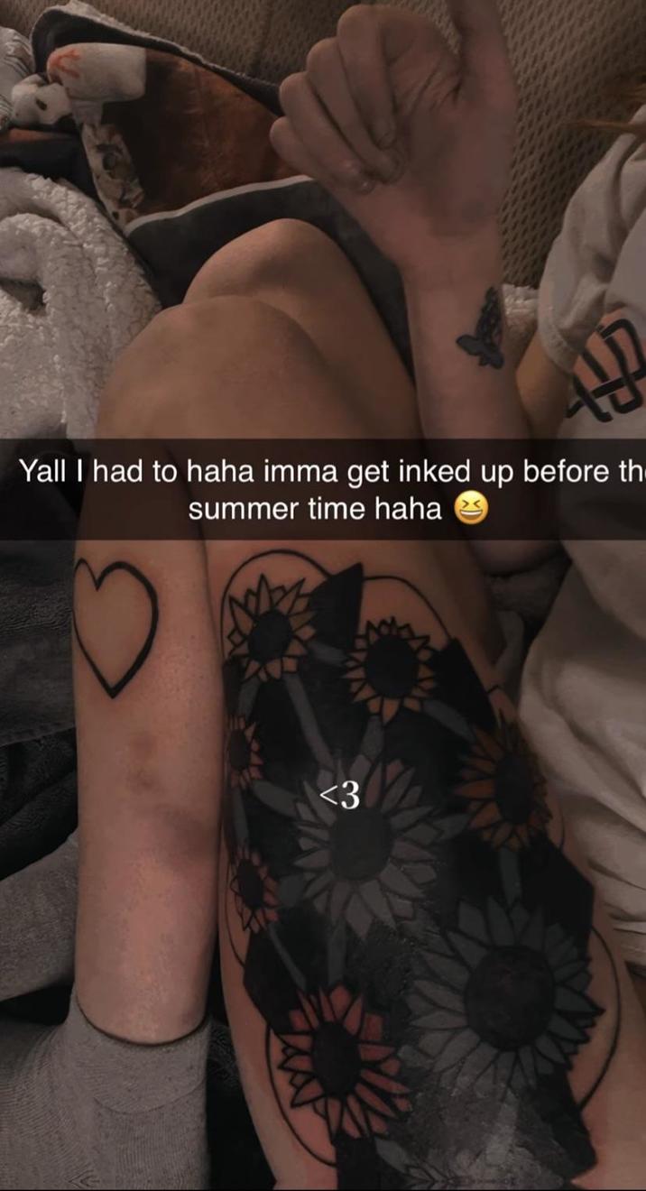 Yall I had to haha imma get inked up before th summer time haha <3
