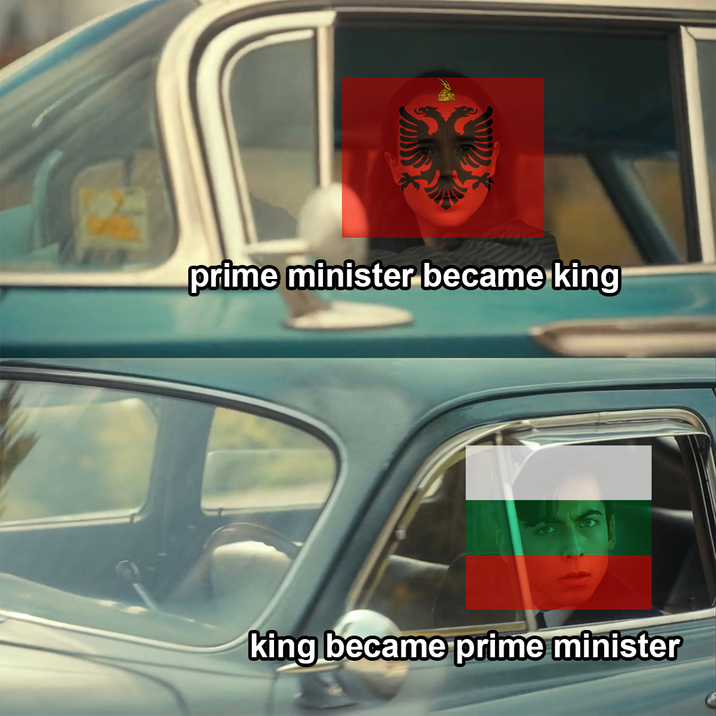 prime minister became king king became prime minister