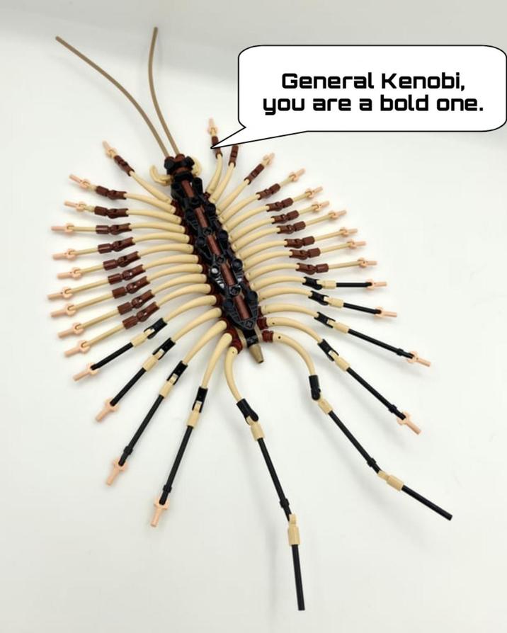 General Kenobi, you are a bold one.