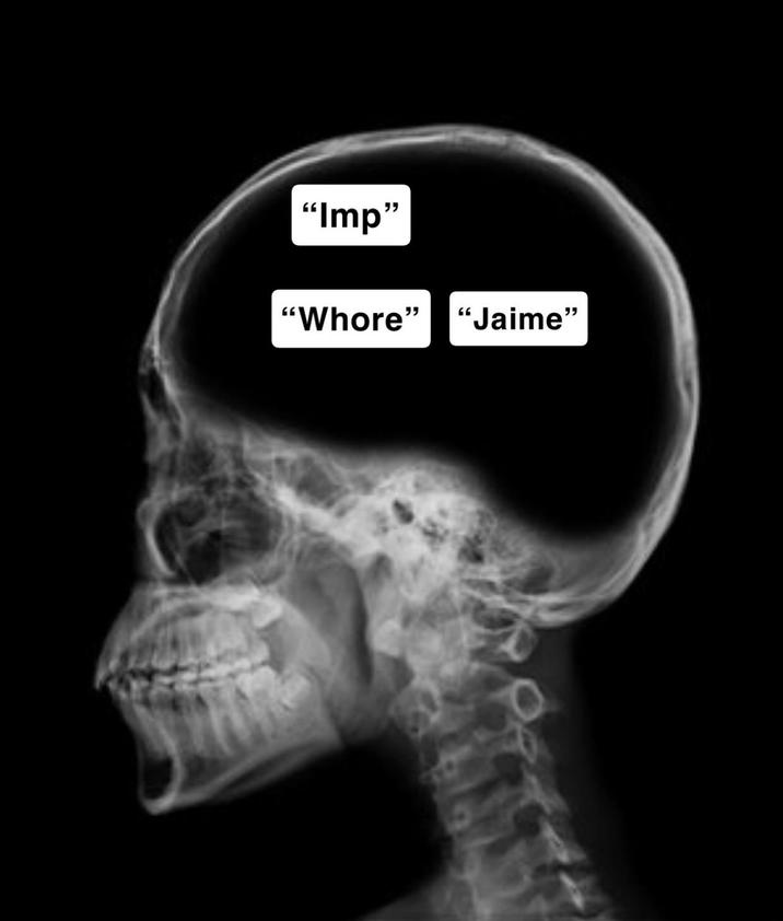 "Imp" "W----" 66 "Jaime"