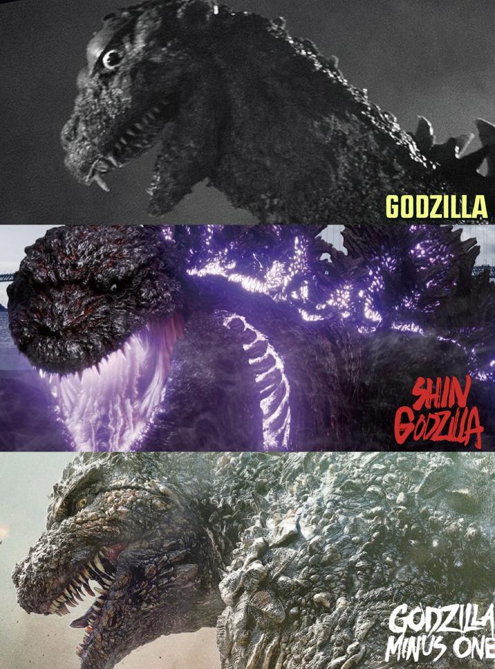 GODZILLA SHIN GODZILLA GODZILLA MINUS ONE