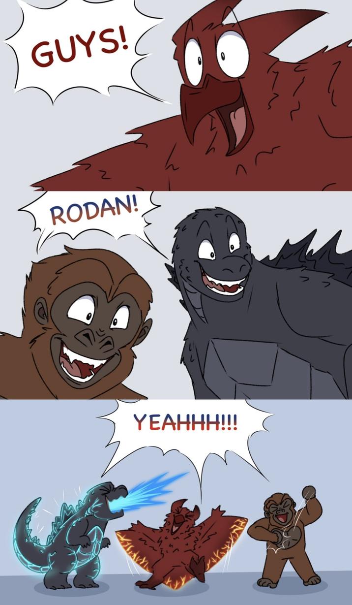GUYS! RODAN! YEAHHH!!! Λ