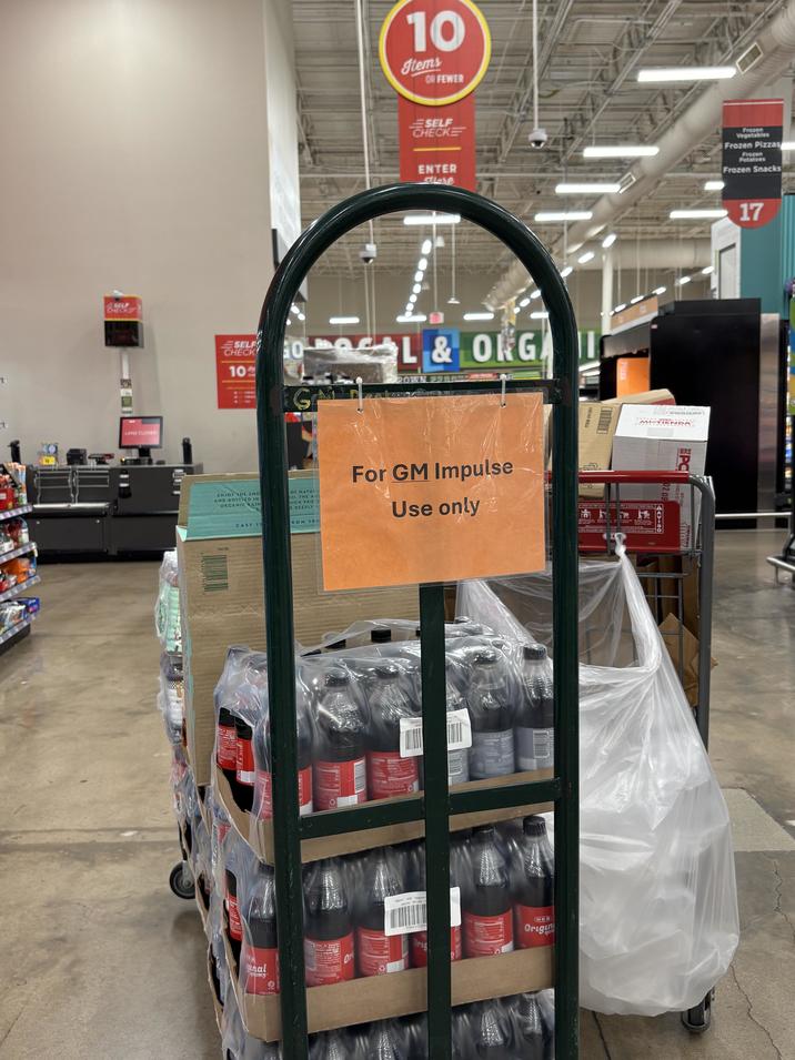 + SELF CHECK LANE CLOSED 10 Items OR FEWER ESELF CHECKE ENTER Prezen Vegetables Frozen Pizzas Prezen Potatoes Frozen Snacks SELF CHECK 10 ENJOY THE SMO AND BOTTLED IN ORGANIC RAIN BA 0L L & ORG GA OF NATU IJI. THE A HICH PRO R DEEPLY ROWN PR For GM Impulse Use only 2 S 13487-200 CASE IS ROM 10 nal Or Our LSE 5951241 3.02 Cest 593241 HED Onginal Best By 001120 child can het GLA 1004122086 Drig 9 H-E-D Origin MITIENDA senous head ury 32PC CHECH ST 02 09 AVISO 1000 MT-1066 17