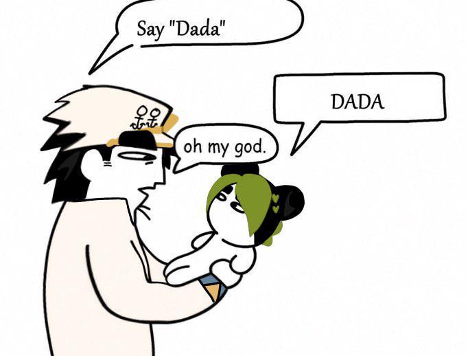 Say "Dada" 운 (oh my god.. DADA