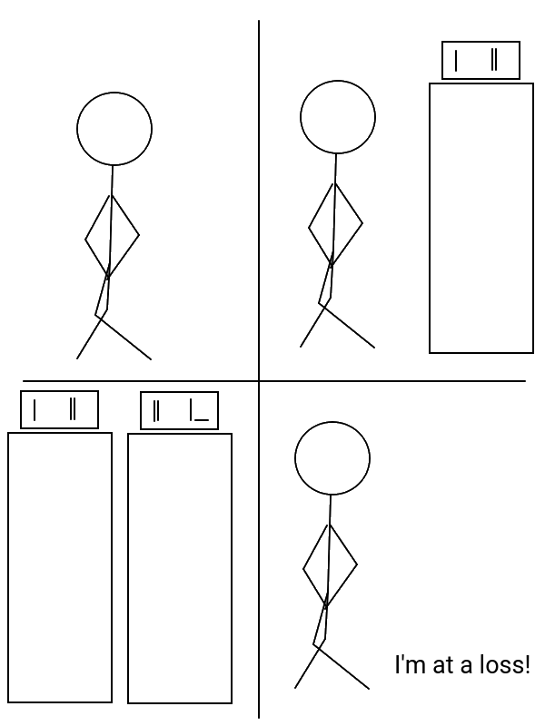|| О О I'm at a loss! | ||