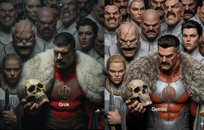 30 ம S Grok Gemini