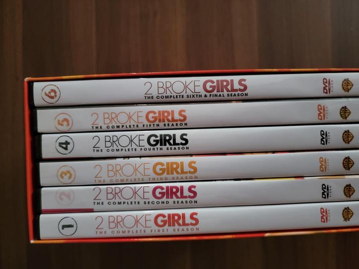 17 2 BROKE GIRLS THE COMPLETE SIXTH & FINAL SEASON 2 BROKE GIRLS THE COMPLETE FIFTH SEASON 2 BROKE GIRLS THE COMPLETE FOURTH SEASON 2 BROKE GIRLS THE COMPLETE THIRD SEASON 2 BROKE GIRLS THE COMPLETE SECOND SEASON 2 BROKE GIRLS THE COMPLETE FIRST SEASON DVD DVD ала DVD