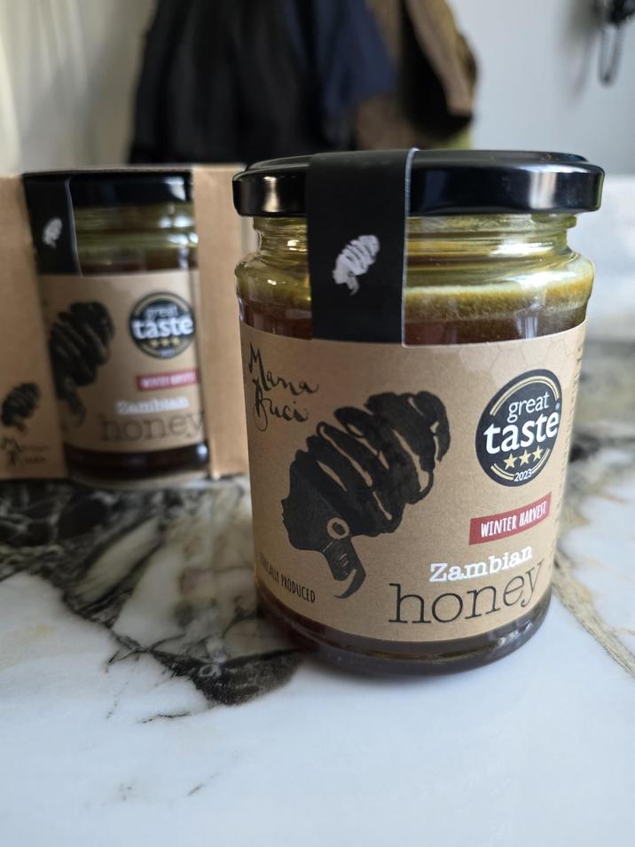 great taste ･･･ Zambian honey Mana Ruci CALLY PRODUCED great taste *** 2023 WINTER HARVEST Zambian honey
