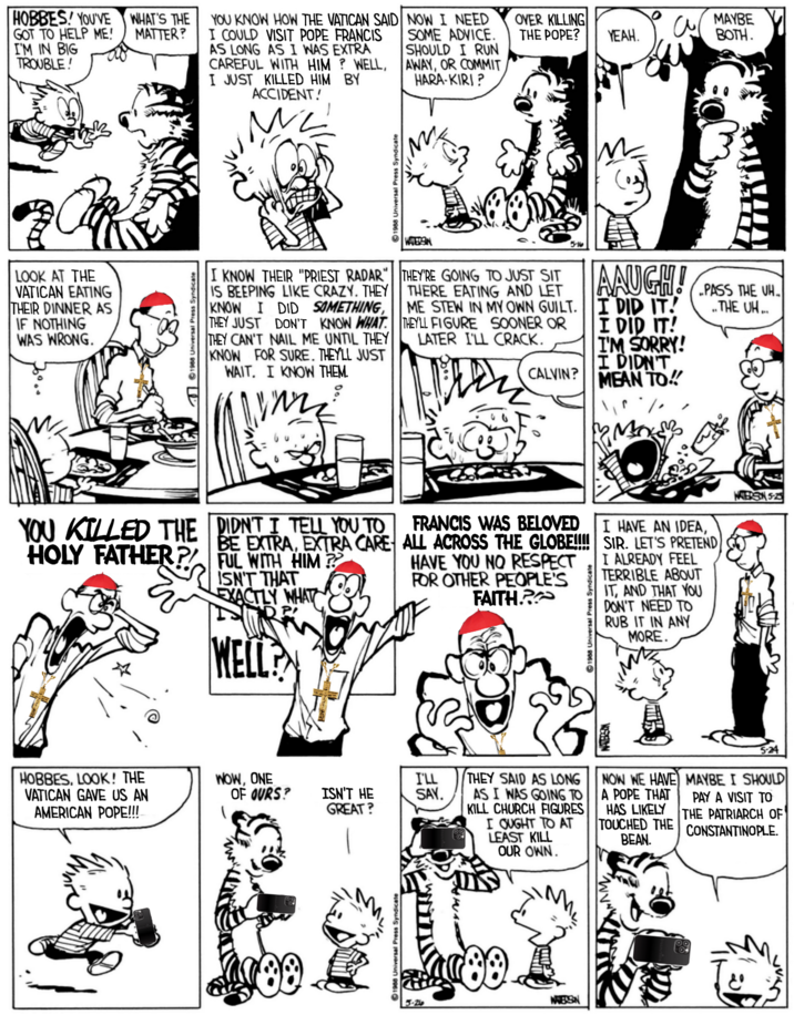 The V in JD Vance stands for calVin.