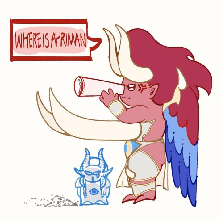 e WHERE IS AHRIMAN