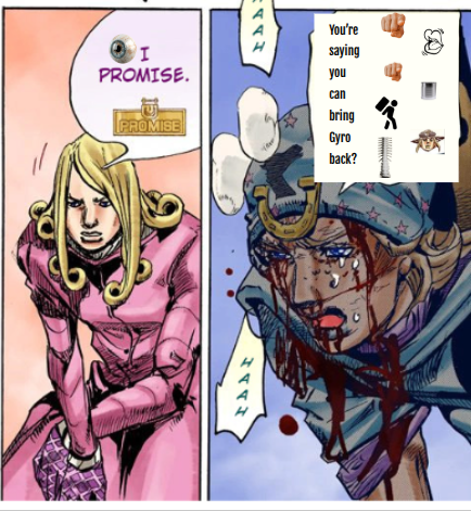 =༢༥ལེ H I You're saying PROMISE. you can 區 PROMISE H A A H **** bring Gyro back?