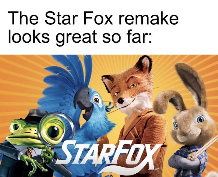 The Star Fox remake looks great so far: STARFOX