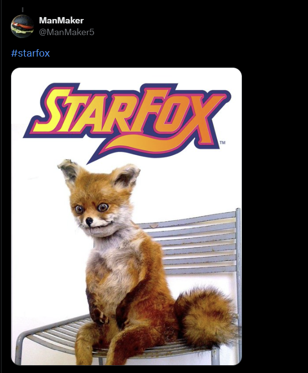 ManMaker @ManMaker5 #starfox STARFOX