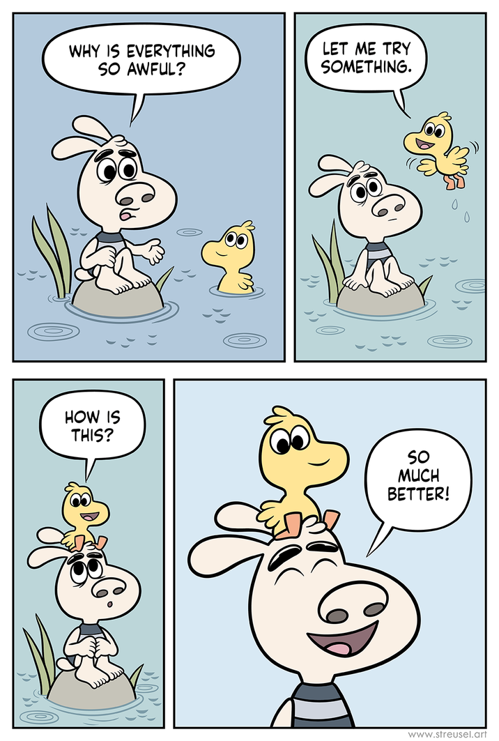 WHY IS EVERYTHING SO AWFUL? LET ME TRY SOMETHING. HOW IS THIS? So MUCH BETTER! www.streusel.art