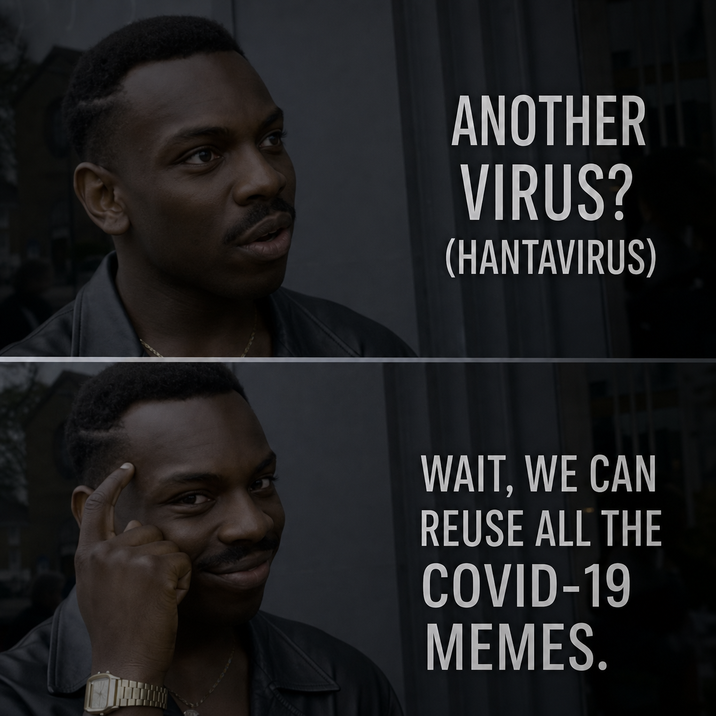 ANOTHER IN VIRUS? (HANTAVIRUS) WAIT, WE CAN REUSE ALL THE COVID-19 MEMES.