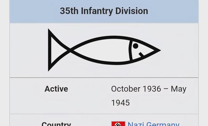 35th Infantry Division Active October 1936 - May 1945 Country Nazi Germany.