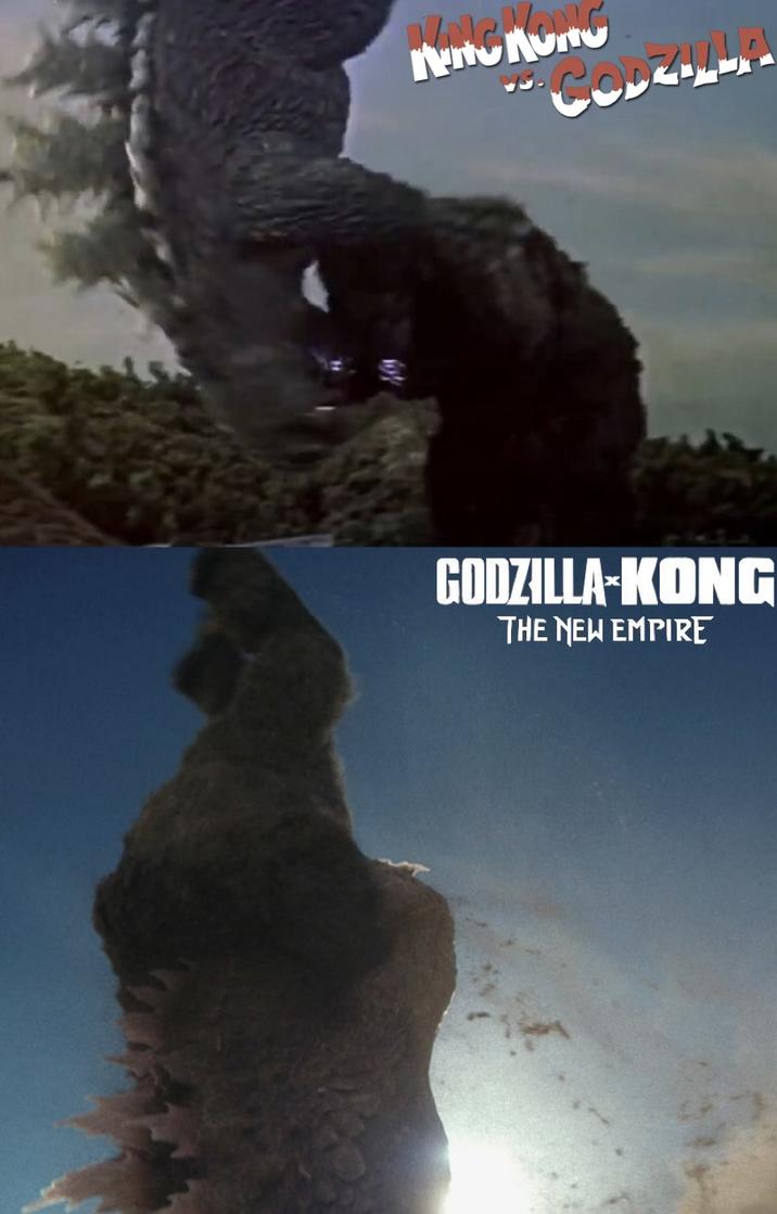 KING KONG CODZILLA GODZILLA-KONG THE NEW EMPIRE