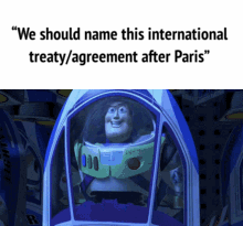 LIGHTS R "We should name this international treaty/agreement after Paris"