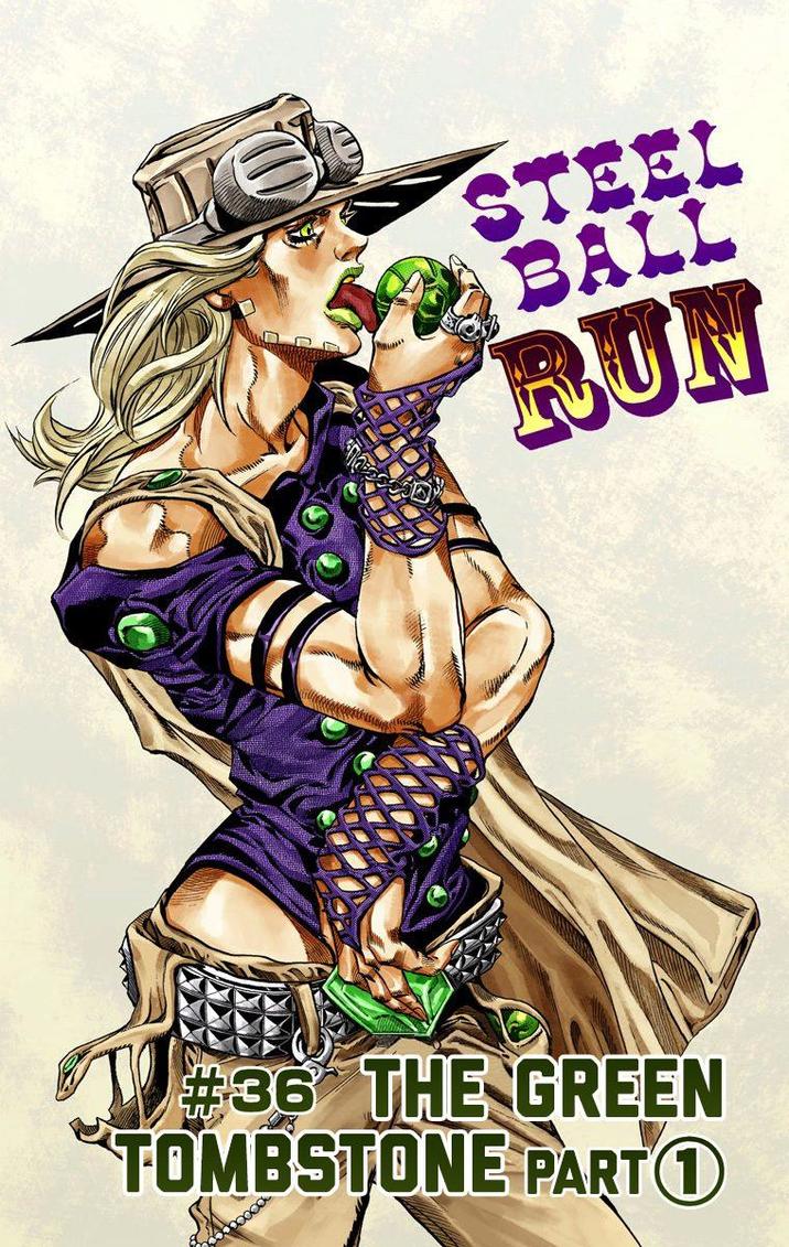 STEEL BALL RUN #36 THE GREEN TOMBSTONE PART 1