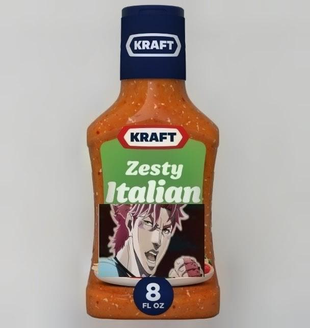 KRAFT KRAFT Zesty Italian 8 FL OZ