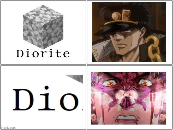 imgflip.com Diorite Dio