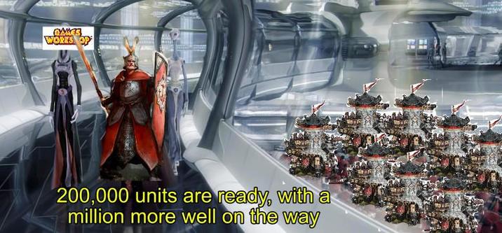 GAMES WORKS OP 200,000 units are ready, with a million more well on the way
