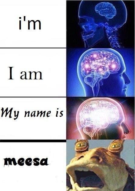 i'm I am My name is meesa