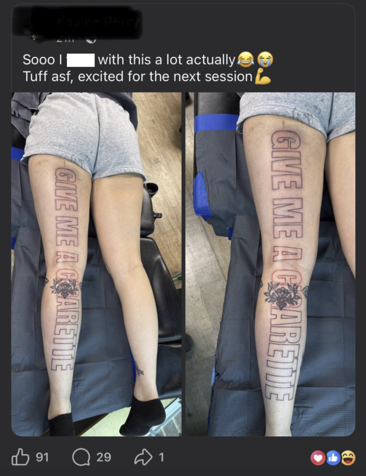 Sooo I with this a lot actually. Tuff asf, excited for the next session GIVE ME A CARETTE GIVE ME A GARETTE B 91 Q 29 1