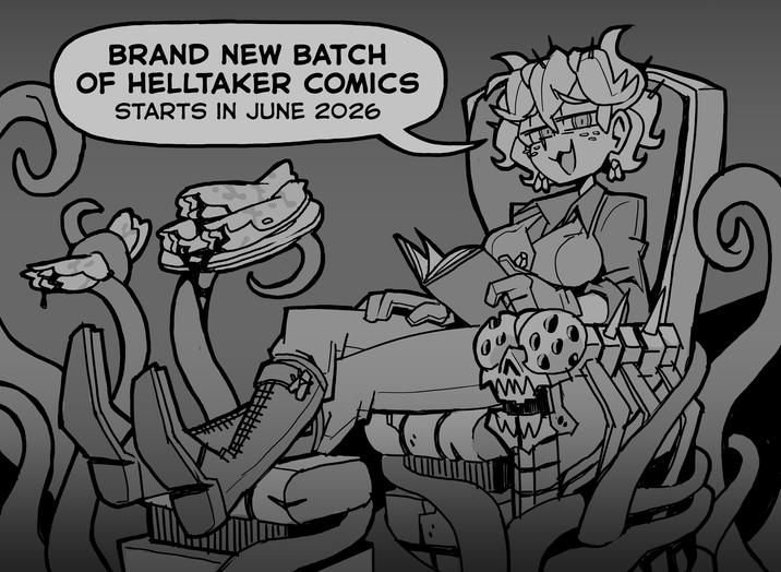 BRAND NEW BATCH OF HELLTAKER COMICS STARTS IN JUNE 2026