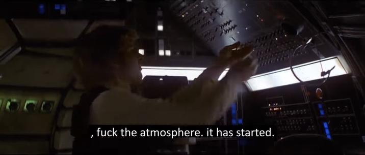 f--- the atmosphere. it has started.