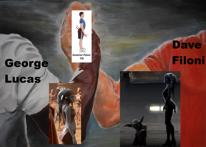 George Lucas Anterior Pelvic Tilt W Dave Filoni